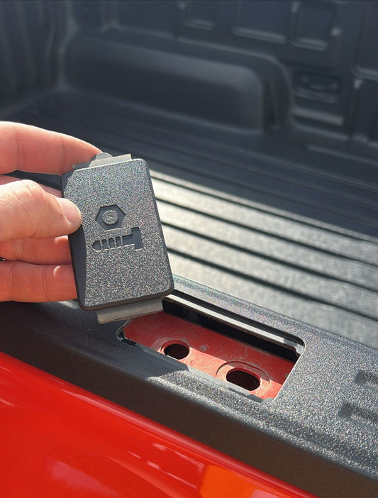 Next-Gen Ranger & Raptor 2022+ Plastic Side Rail Flush Mounting Brackets 4pc