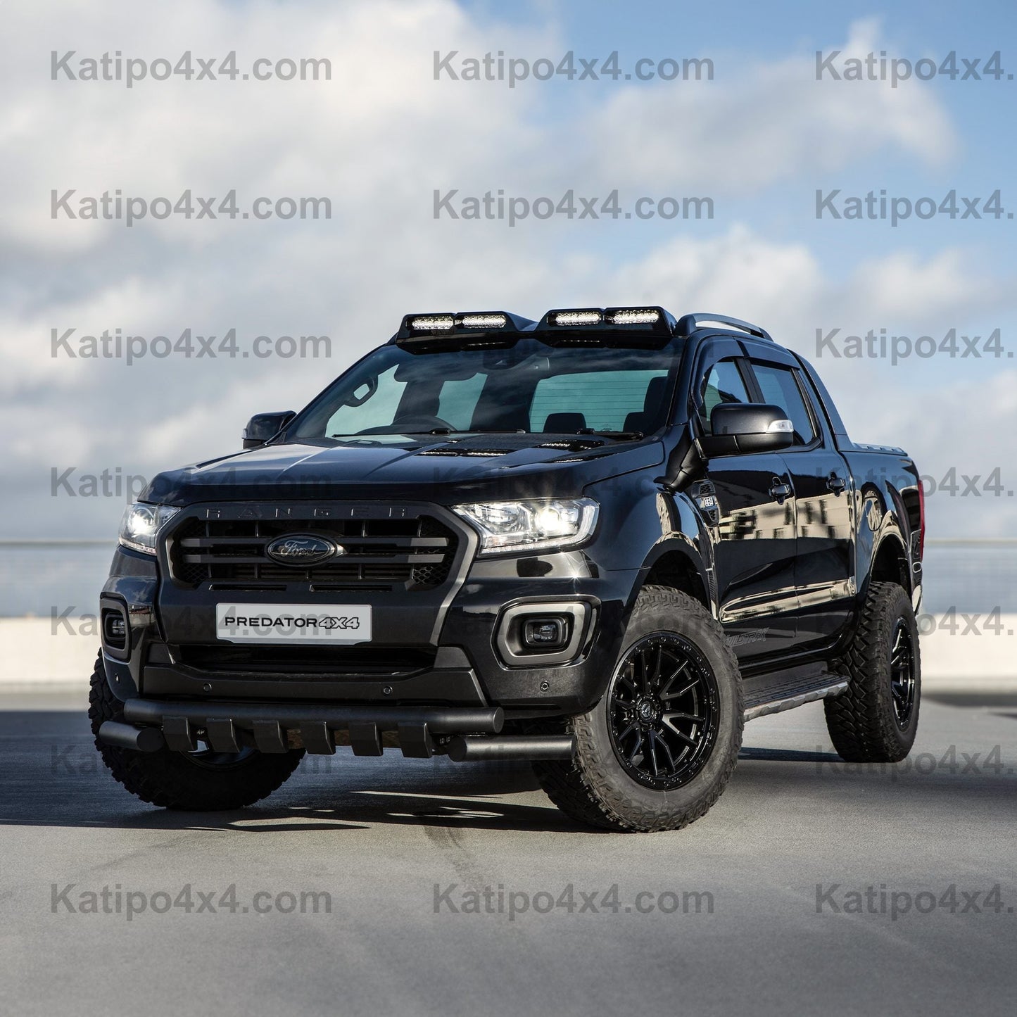 Ford Ranger / Vw Amarok 2023+ Next Gen Roof Light Pod Light Bar ( Free Shipping WorldWide )