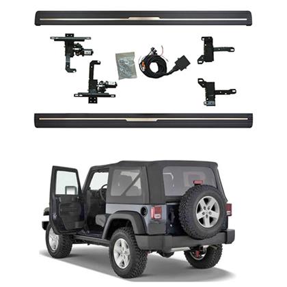 JEEP JK ( 2 DOOR ) Electric Running Boards / Side Steps ( FREE WORLD WIDE SHIPPING )