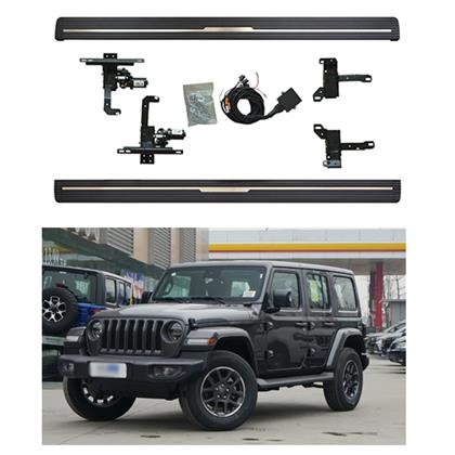 JEEP JL ( 4 DOOR ) Electric Running Boards / Side Steps ( FREE WORLD WIDE SHIPPING )