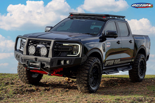 NEXT-GEN 2022+ OP-V2 SUPREME FRONT WINCH BAR ( Loop ) - FORD RANGER & EVEREST