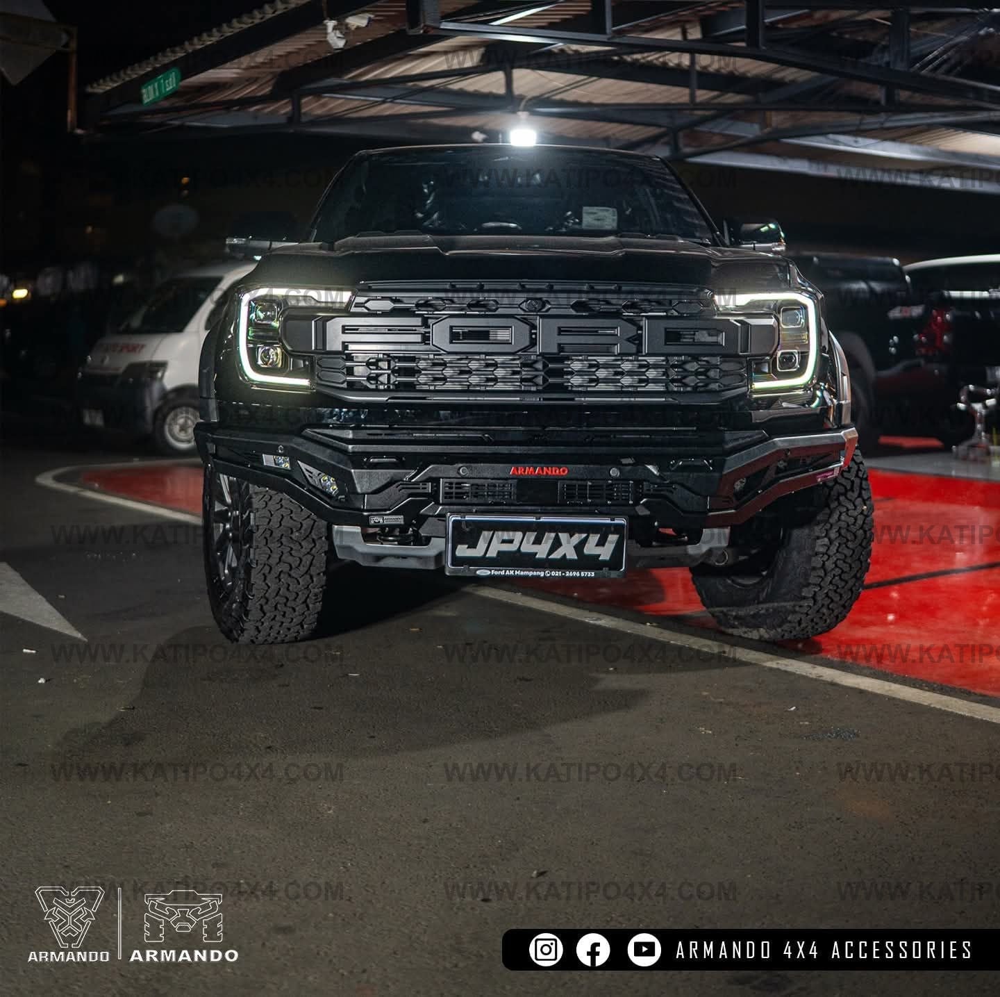 ARMANDO® - Prime Series Bull Bar – Ford Next Gen Ranger (2022+-Current)