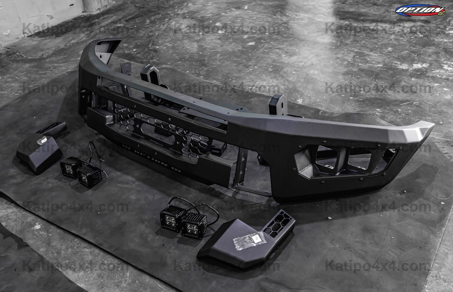 V.1 FRONT WINCH BAR, FORD RANGER RAPTOR