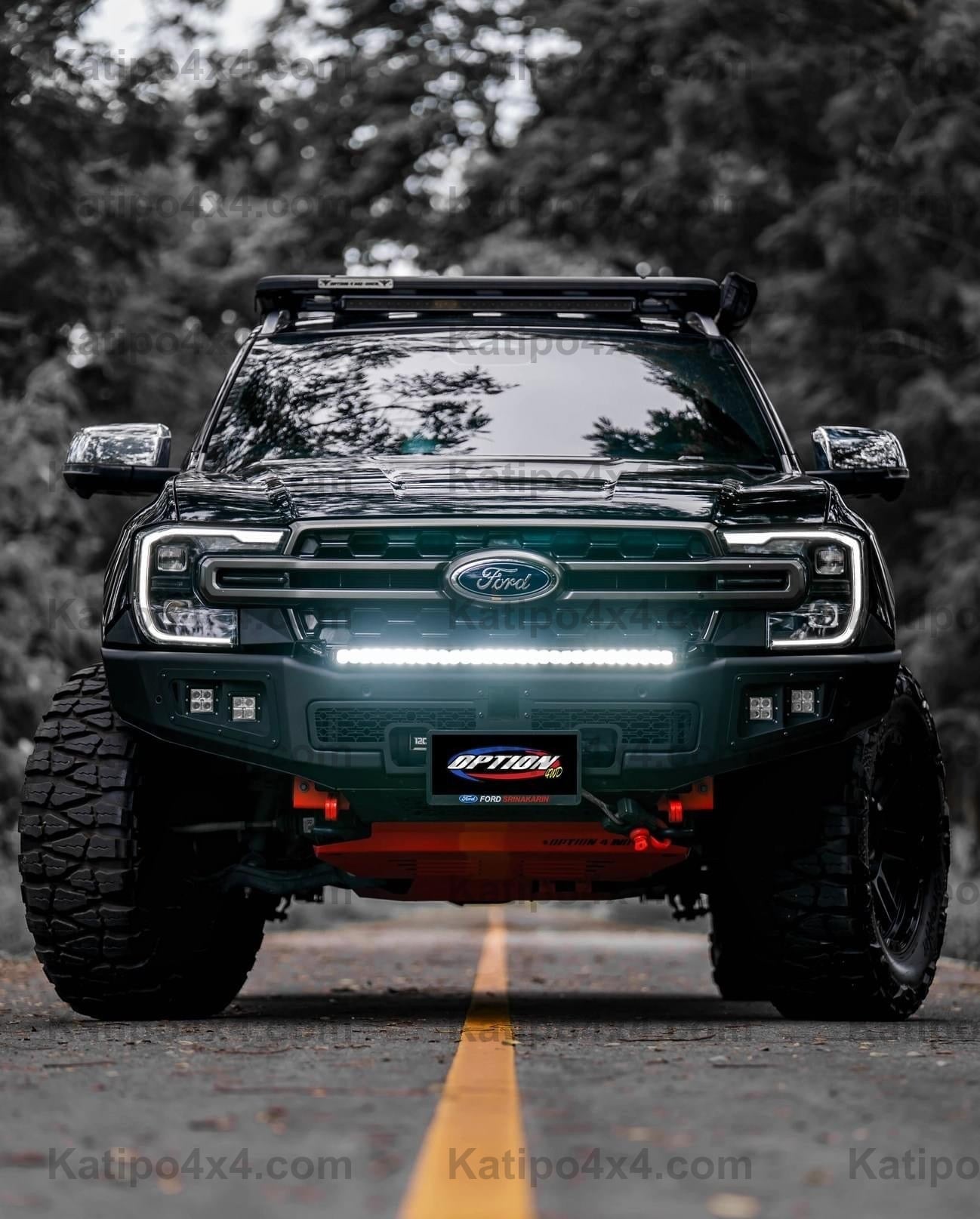 NEXT-GEN EVEREST - V.2 FRONT WINCH BAR FORD EVEREST 2022+