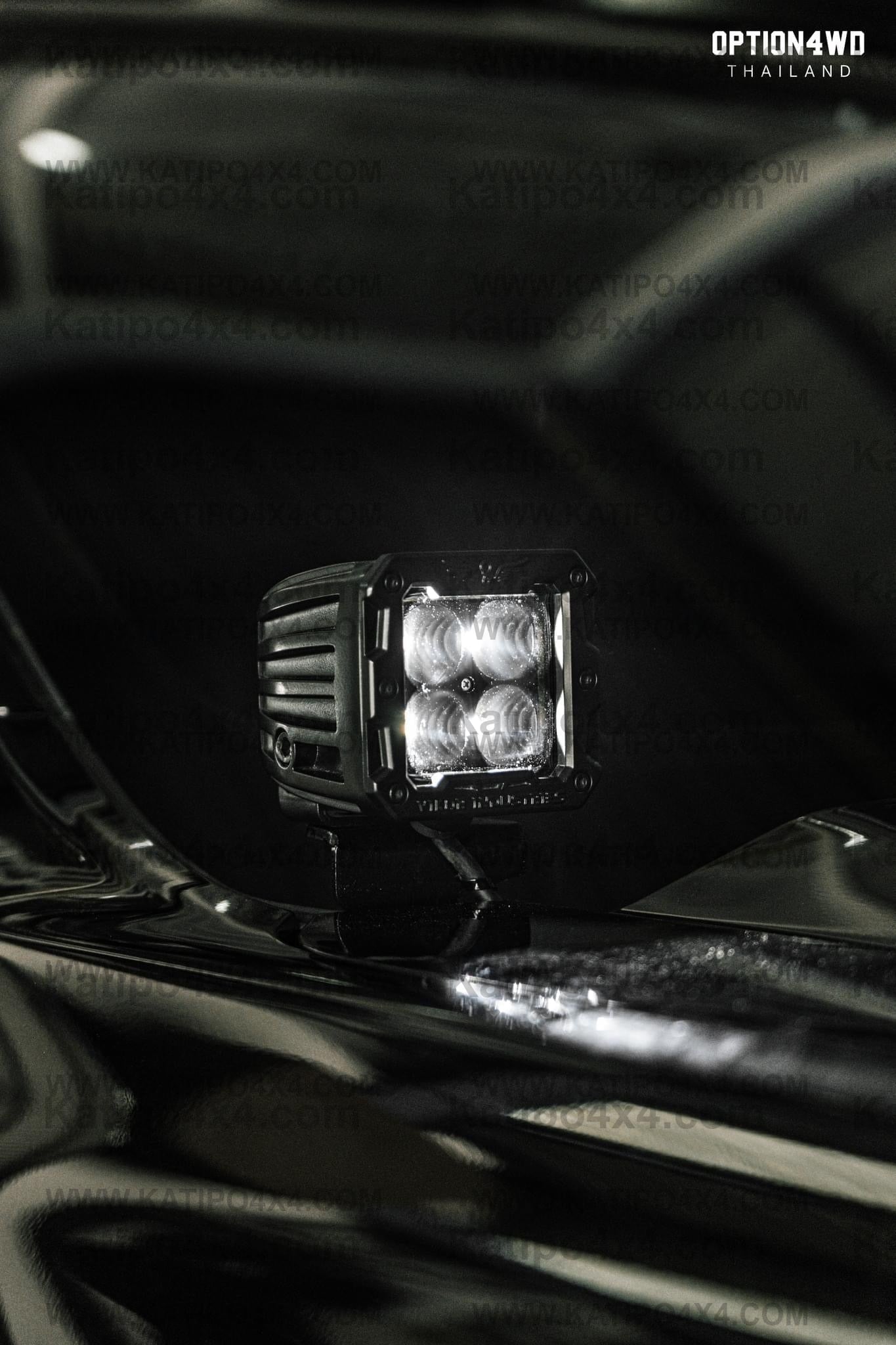 OPTION4WD: NEXT-GEN FORD DITCH LIGHT BRACKETS ( RANGER & EVEREST )