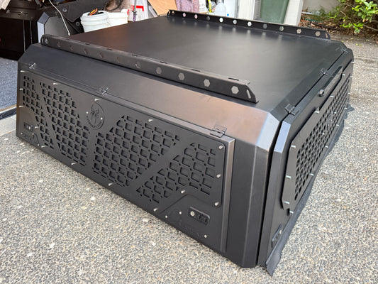 NEXT-GEN 2022+ FORD RANGER & RAPTOR 1PC ALUMINIUM CANOPY ( FORTRESS )