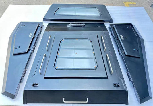 Aluminium Canopy - JEEP Gladiator Lock-up Canopy ( FAST BACK )