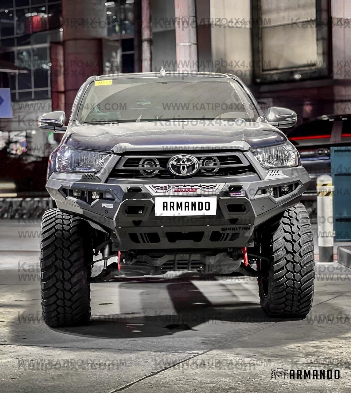 ARMANDO® - Spartan Bull Bar to Suit Toyota Hilux Revo N80 2020+ V.2