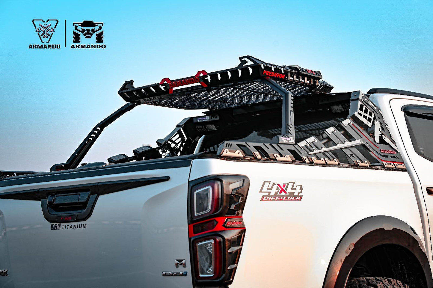 ARMANDO 4X4 - SPIRAL SPORTS BAR - UNIVERSAL FITMENT 2015+ ALL MAKES & MODELS