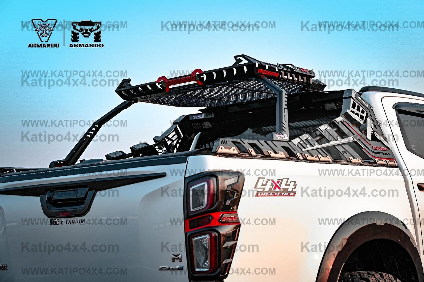 ARMANDO® 4X4 - SPIRAL SPORTS BAR - UNIVERSAL FITMENT 2015+ ALL MAKES & MODELS