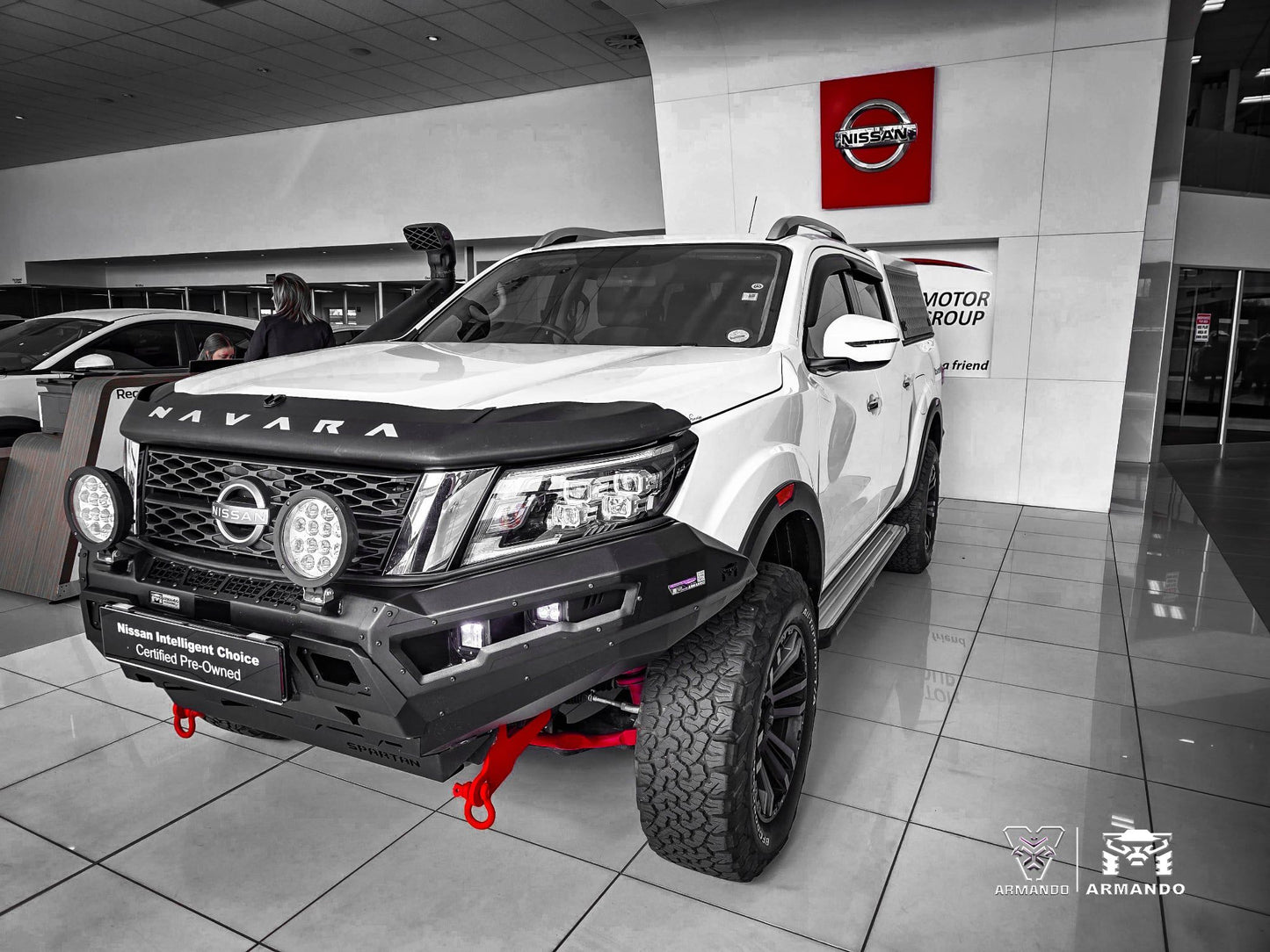 ARMANDO - Spartan Bull Bar to Suit Nissan Navara NP300 2020+