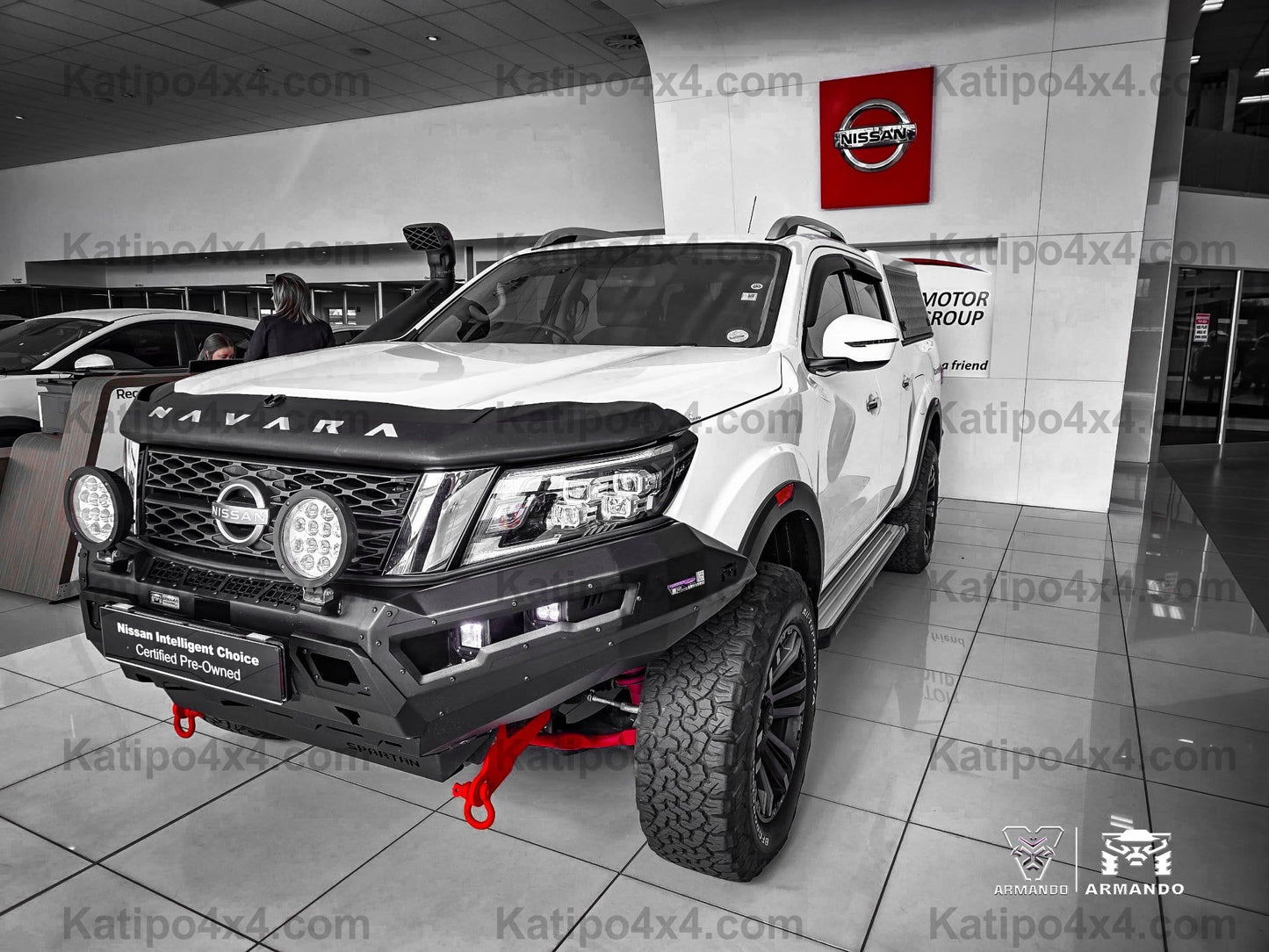 ARMANDO - Spartan Bull Bar to Suit Nissan Navara NP300 2020+