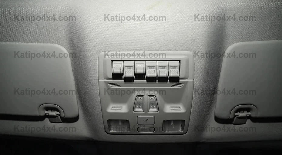 Rocker Switch Panel 12V 6 Gang For NEXT-GEN Ford Ranger & Everest 2022+ Switch Panel ON OFF
