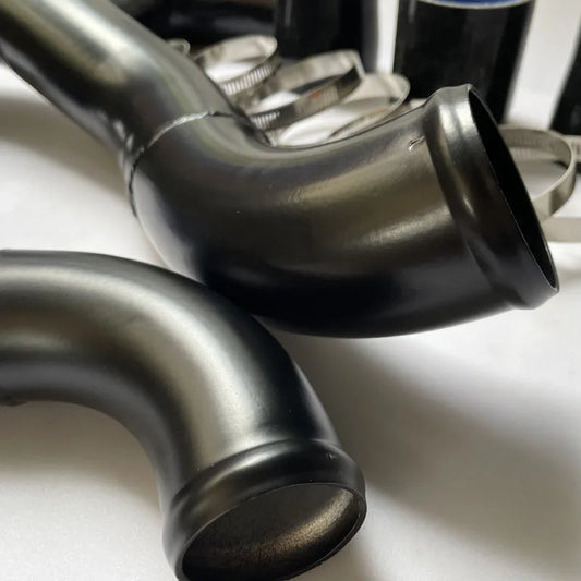 Black Aluminium Turbo Diesel Intercooler Piping Kits for Ranger T6 3.2L Diesel 2012-2022 Charge Pipe ( FORD RANGER & BT50 )