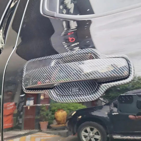 NEXT-GEN Ford Ranger 2023+ Carbon Fiber Auto Side Door Protector Door Handle Frame Cover Trim