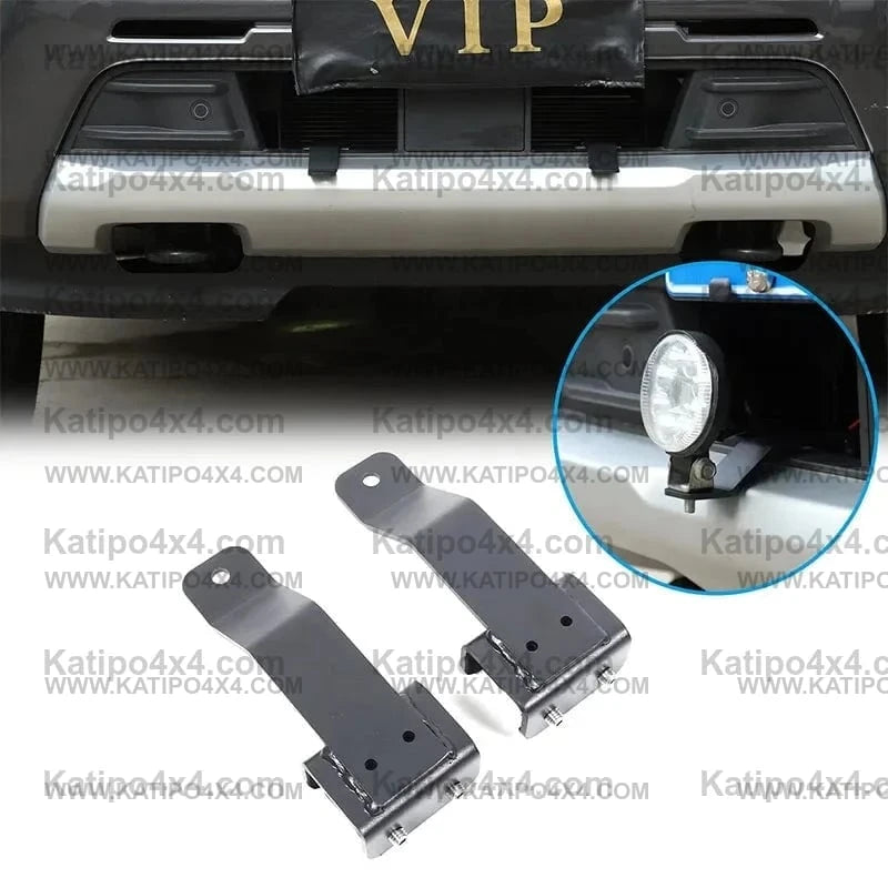 NEXT-GEN FORD RANGER 2022+ Led Light Bar Brackets to mount onto the bumper & for Ditch Lights on the bonnet
