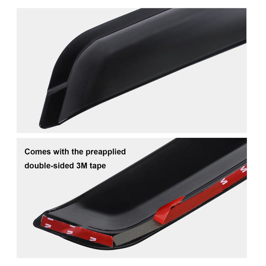 Ford Ranger & Raptor Next-Gen 2022+ Double Cabin Model Weather Shield Sun Rain Guard 4PCS