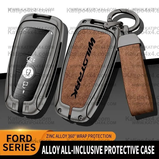 Zinc Alloy Car Key Case For Ford Ranger, Everest & Raptor 