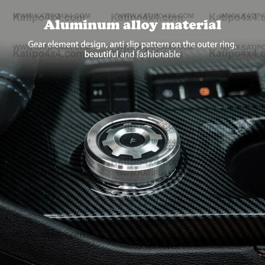 Aluminium Trim Cover for Drive Mode & Aircon Controllers for NEXT-GEN Ford Ranger, Everest, Raptor 2023+