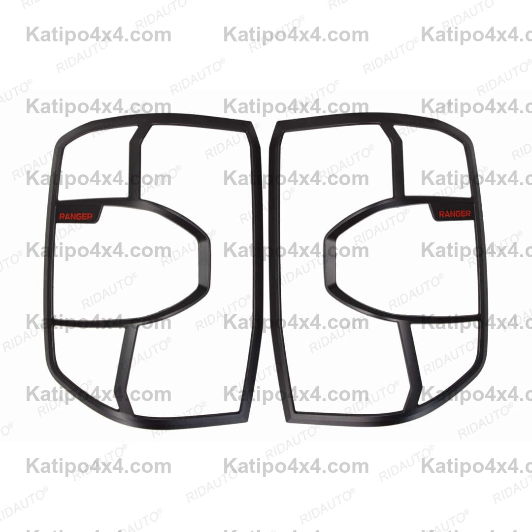 NEXT-GEN FORD RANGER & RAPTOR 2023+ REAR LIGHT TRIM COVERS / PROTECTION