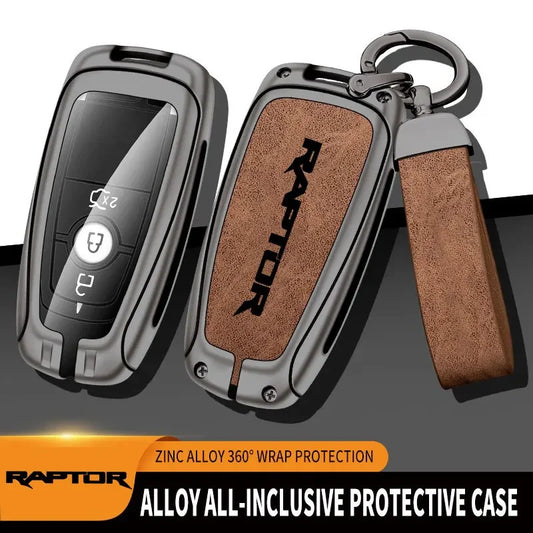 RAPTOR : Zinc Alloy Key Fob Protective Case For Ford Ranger Raptor & F150 Raptor ( Free Worldwide Shipping )