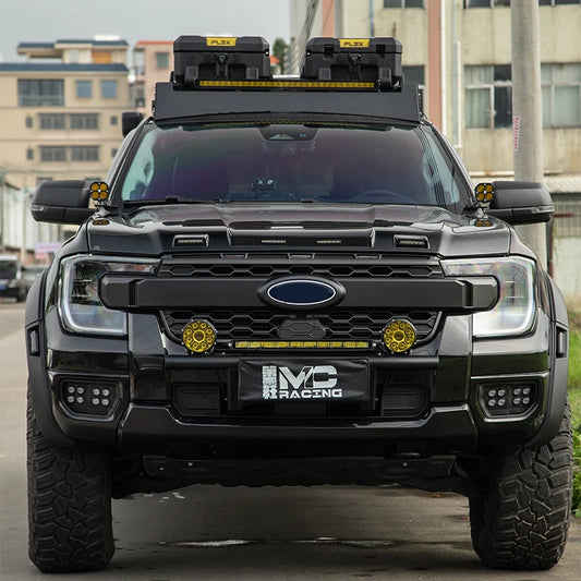 2022+ FORD RANGER GRILL , RAPTOR STYLE WITH AMBER LIGHTS TO SUIT XL XLT & WILDTRACK