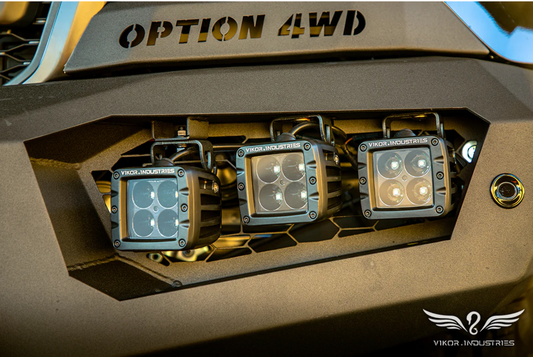 VKX Midnight LED Cube Light (2") - LED Fog Lights