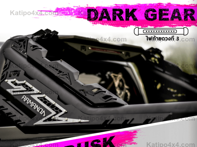 ARMANDO 4X4 - DARK GEAR SPORTS BAR - UNIVERSAL FITMENT 2015+ ALL MAKES & MODELS