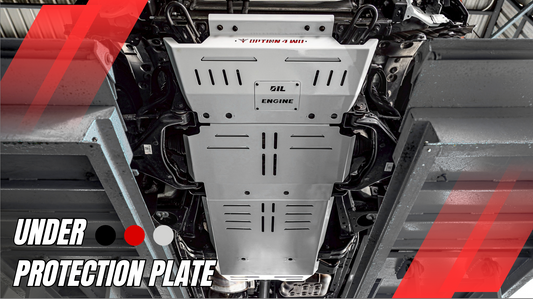 OPTION4WD - UNDERBODY PROTECTION PLATES 3PC STEEL - TANK 300