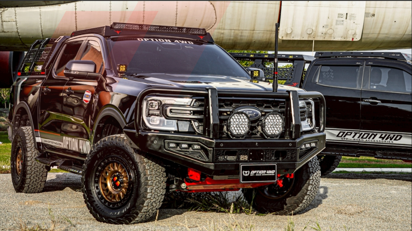NEXT-GEN 2022+ ULTRA FRONT WINCH BAR ( Loop ) - FORD RANGER & EVEREST