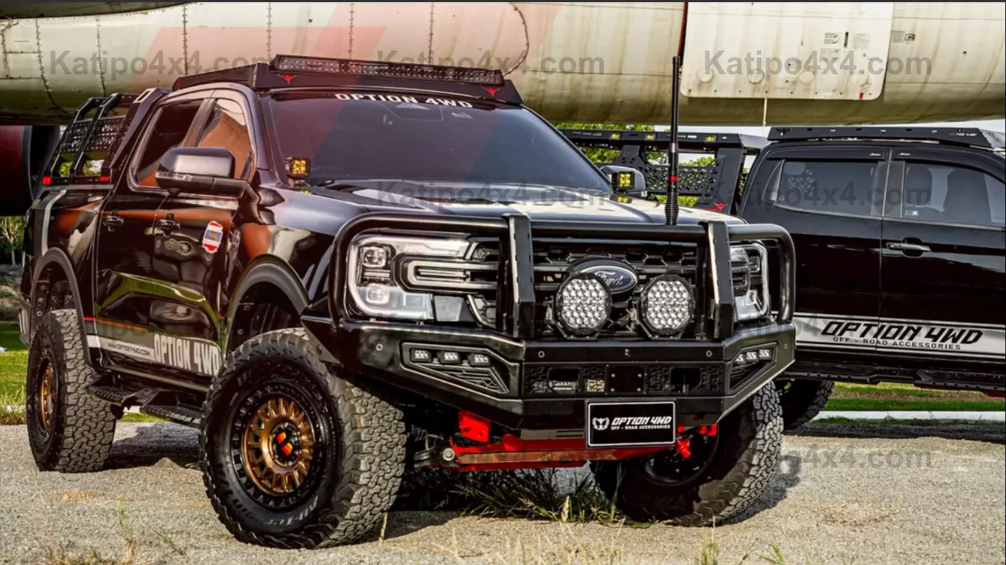 NEXT-GEN 2022+ ULTRA FRONT WINCH BAR ( Loop ) - FORD RANGER & EVEREST
