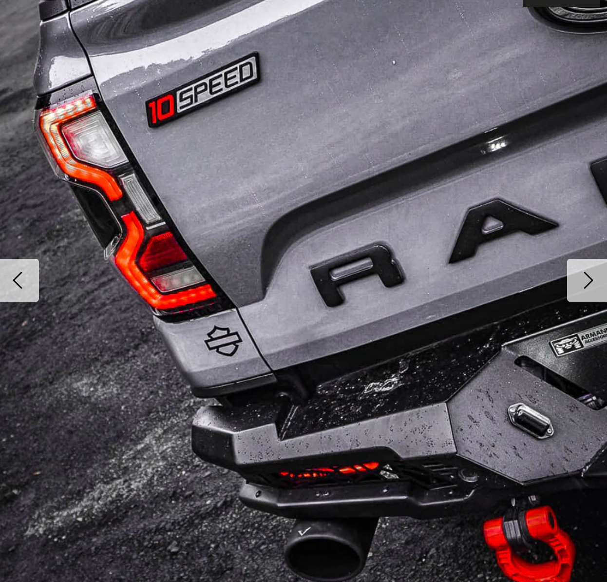 ARMANDO - Combat Rear Bar to suit Ford Ranger Raptor Next-Gen 2022+