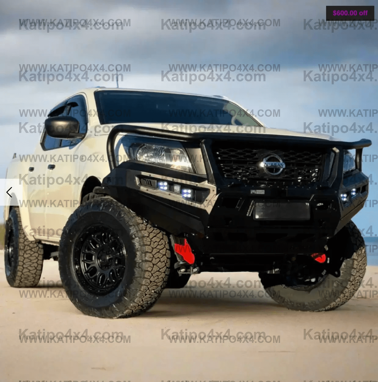 ARMANDO® - Spartan Hoop Bull Bar to Suit Nissan Navara NP300 2015-Current