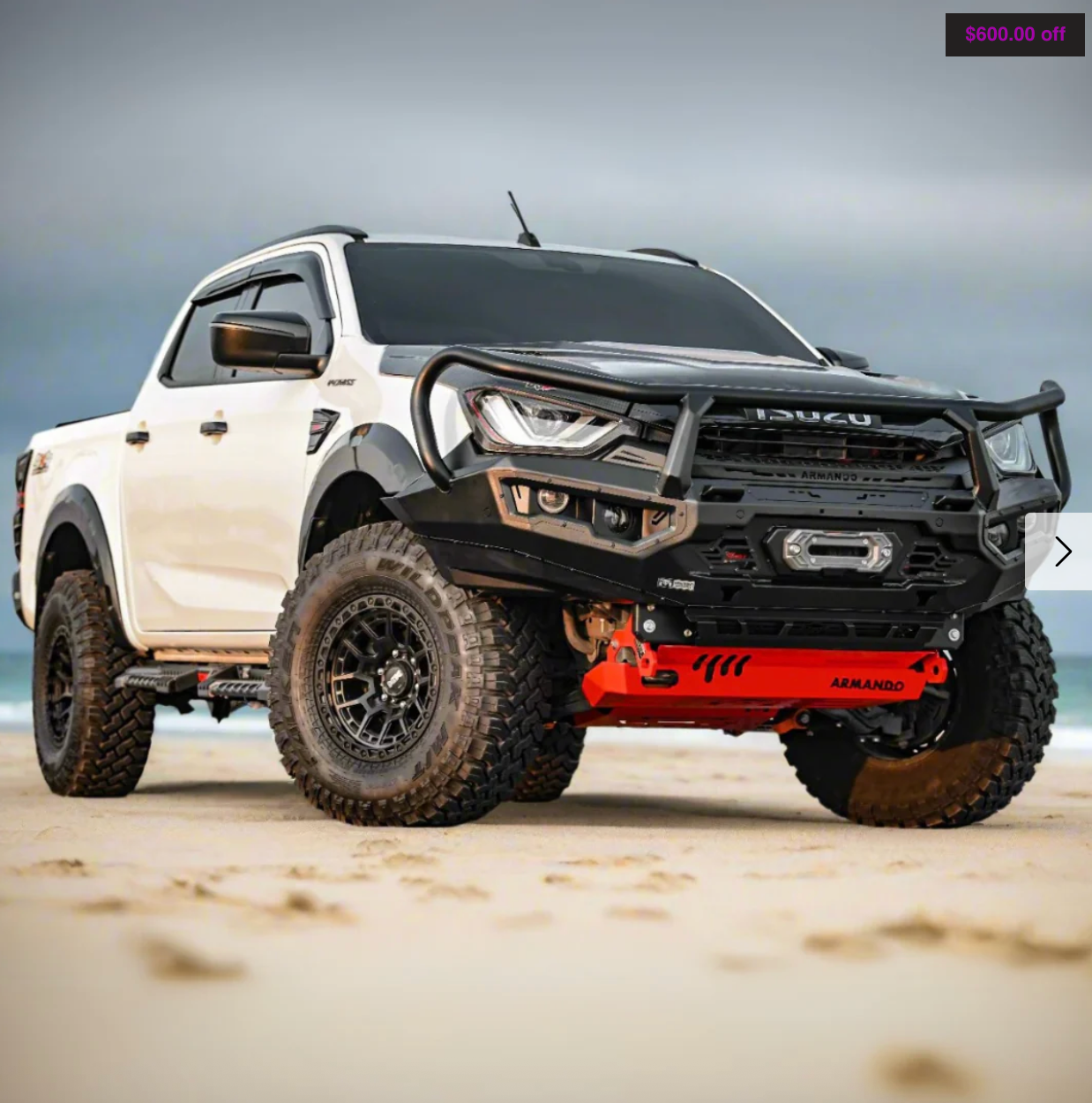 ARMANDO - Spartan Hoop Bull Bar to Suit Isuzu D-max 2021 - 2023+