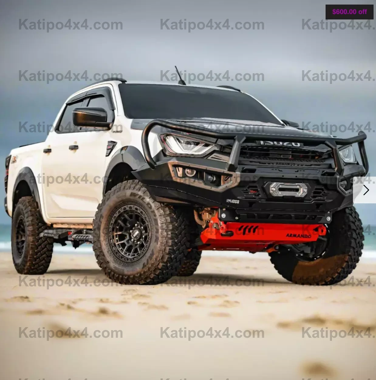 ARMANDO - Spartan Hoop Bull Bar to Suit Isuzu D-max 2021 - 2023+