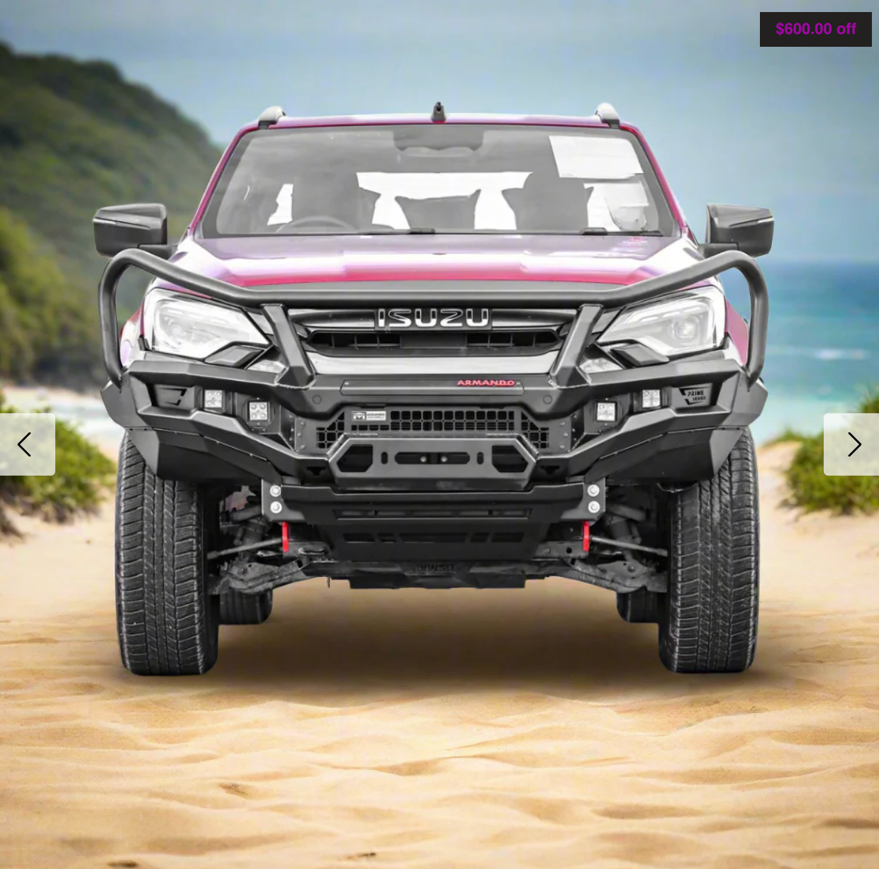 ARMANDO - Prime Hoop Bull Bar to Suit Isuzu D-Max 2024+