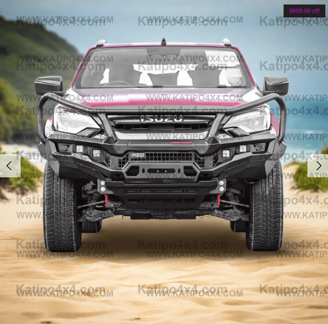 ARMANDO® - Prime Hoop Bull Bar to Suit Isuzu D-Max 2024+