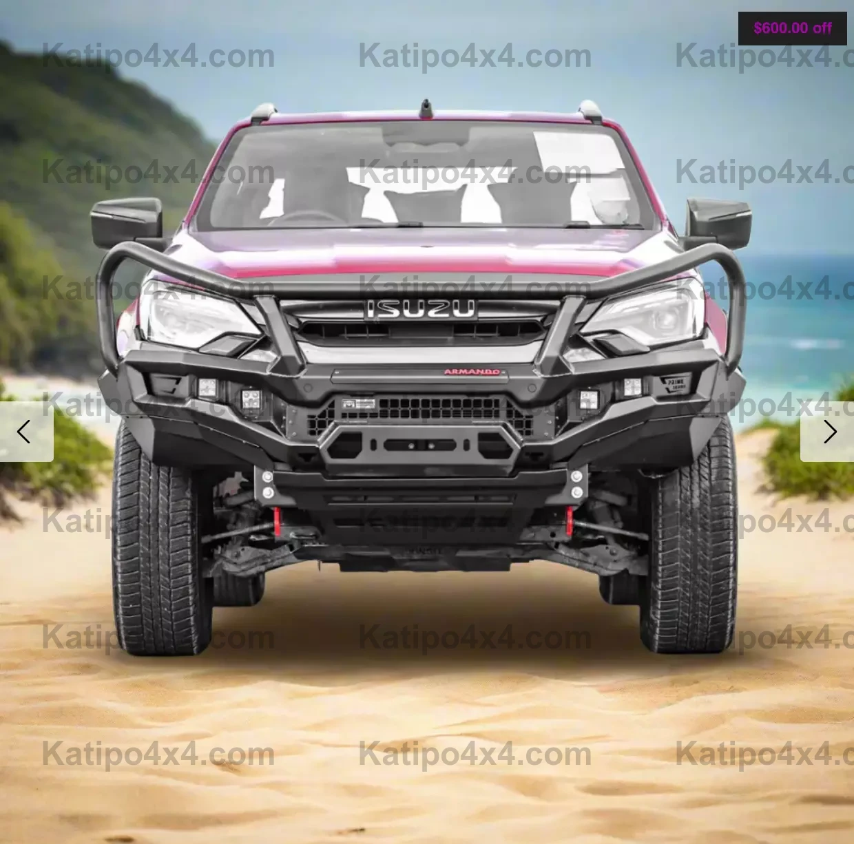 ARMANDO - Prime Hoop Bull Bar to Suit Isuzu D-Max 2024+