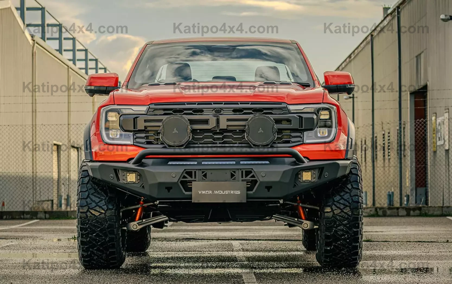 VIKOR: Next Gen Ford Ranger Raptor Bull Bar (Diablo - Pre-Runner)