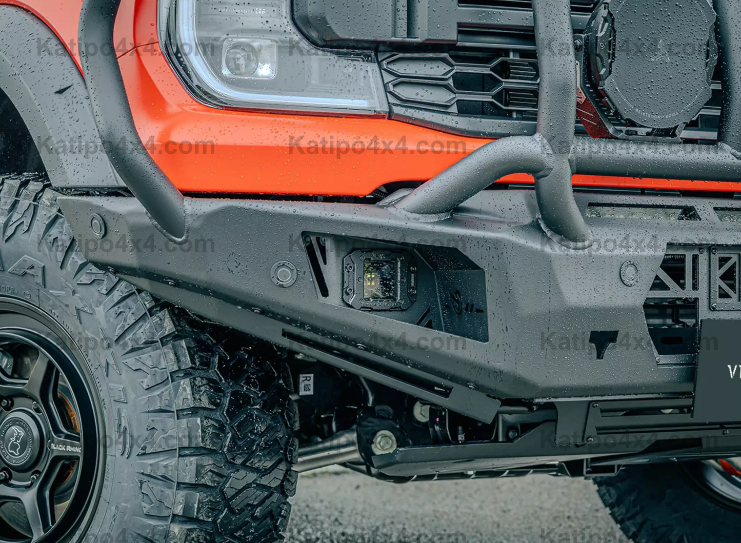 VIKOR: Diablo Bull Bar | Premium Lightweight Next Gen Ford Ranger Raptor Bull Bar (Full Guard)