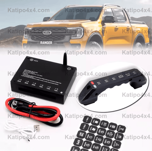 2015+ FORD RANGER, EVEREST & RAPTOR WIRELESS AUX SWITCH GRAB HANDLE SWITCH PANEL