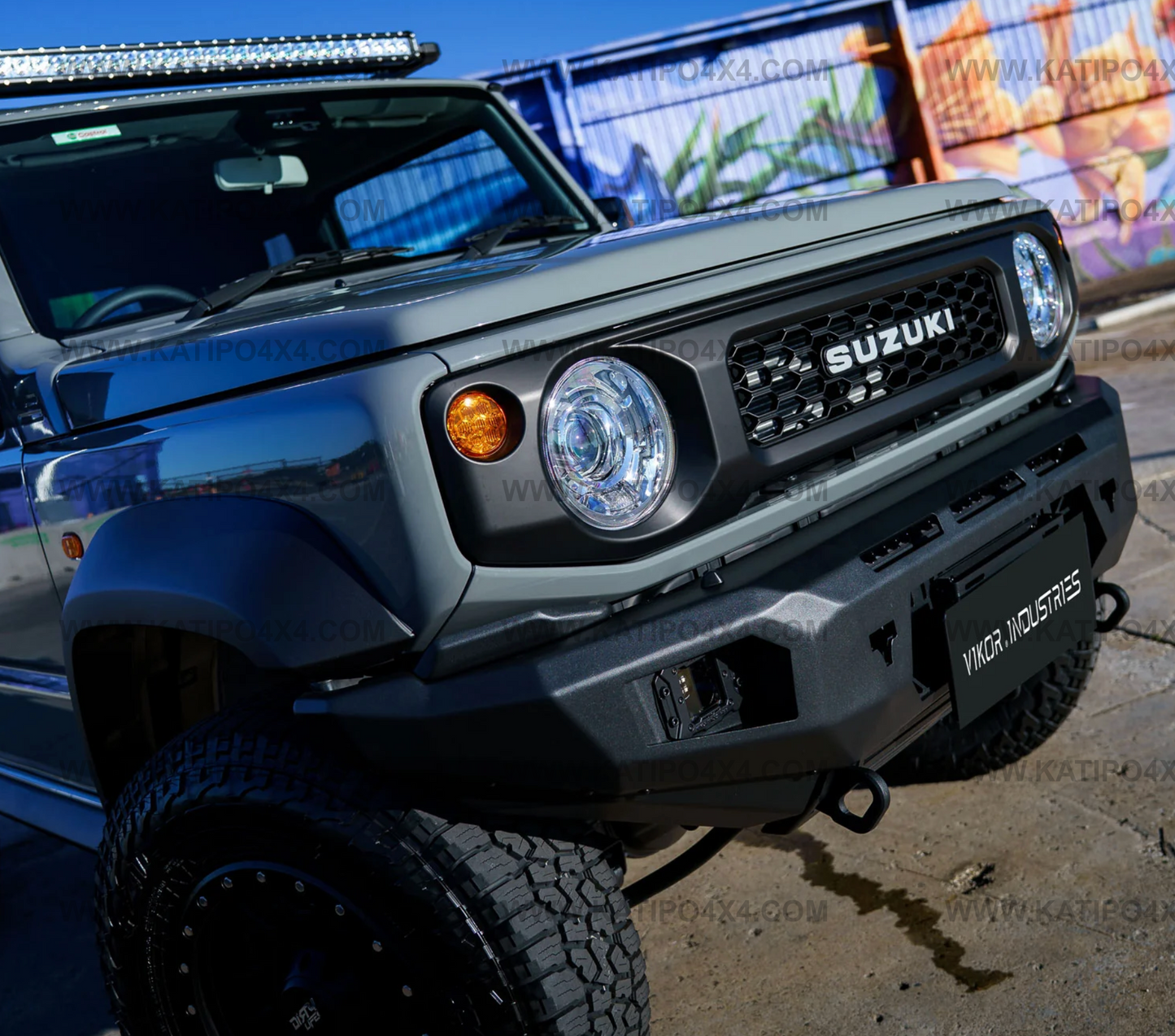 VIKOR - Suzuki Jimny (2018-25) | Diablo Bull Bar (No Loop)