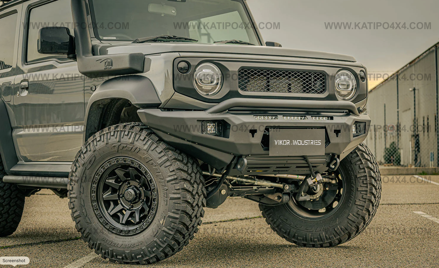 VIKOR - Suzuki Jimny Bull Bar (2018-25) | Diablo (Pre-Runner)