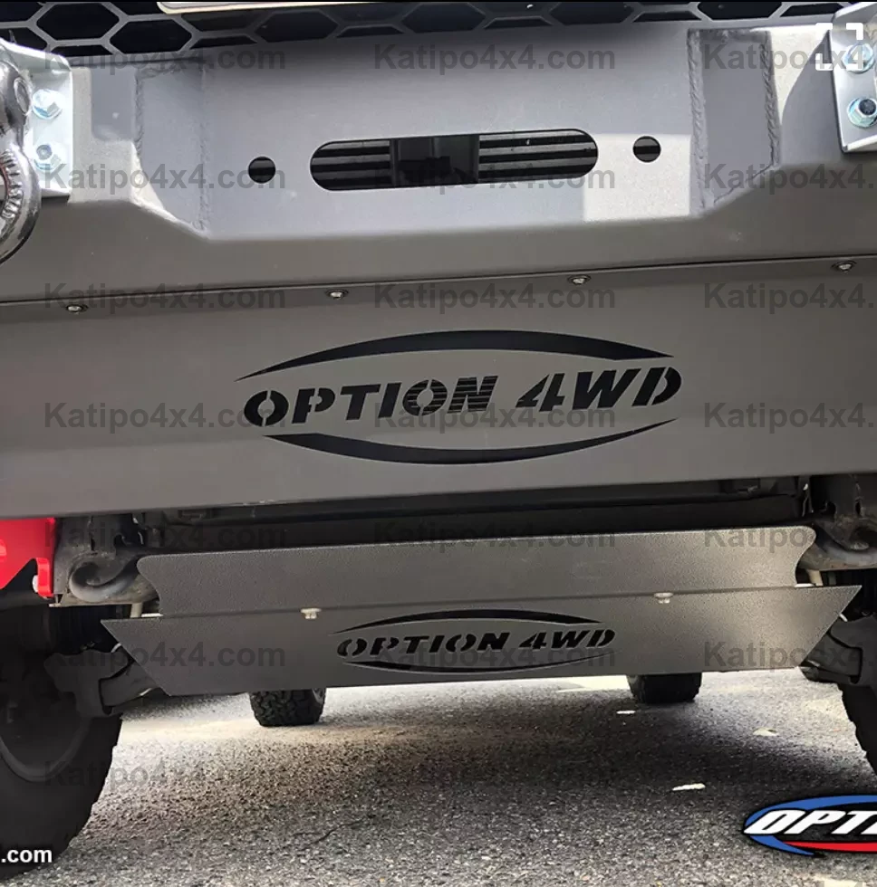 TOYOTA FORTUNER 3pc UNDERBODY PROTECTION PLATES ( 2015-2024+)