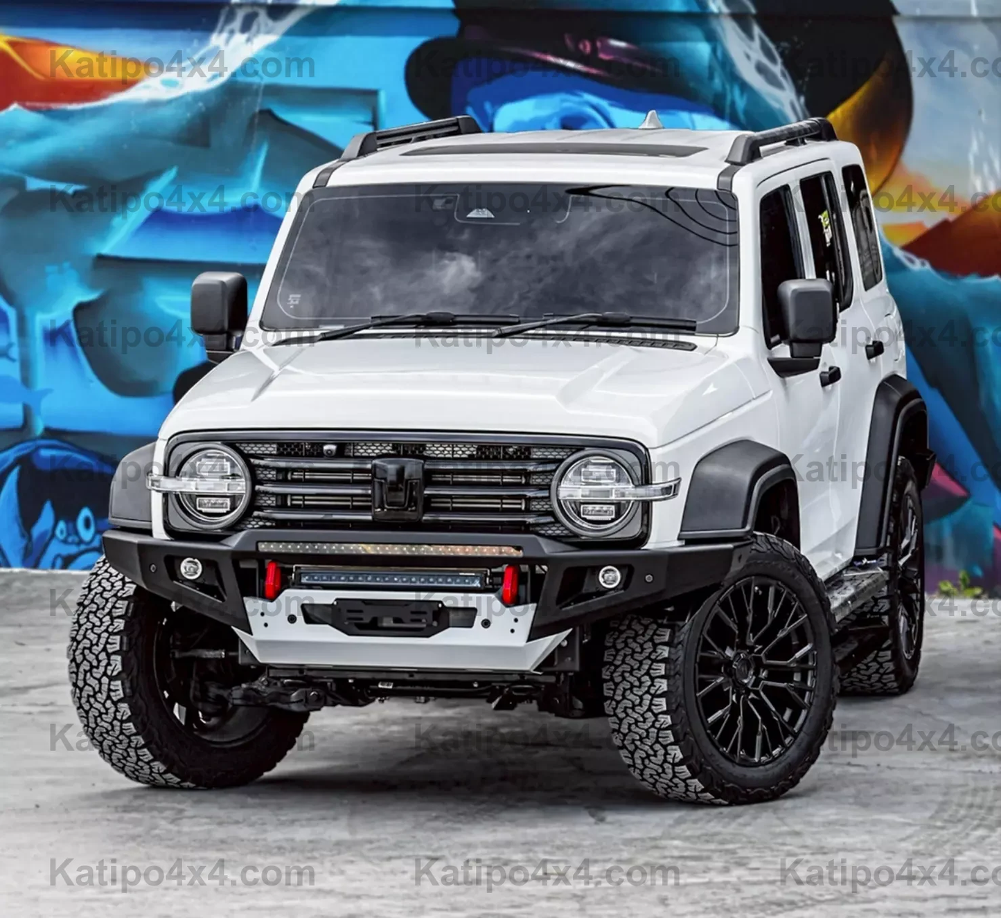 OPTION4WD - FRONT BUMPER OP-BAJA - TANK 300
