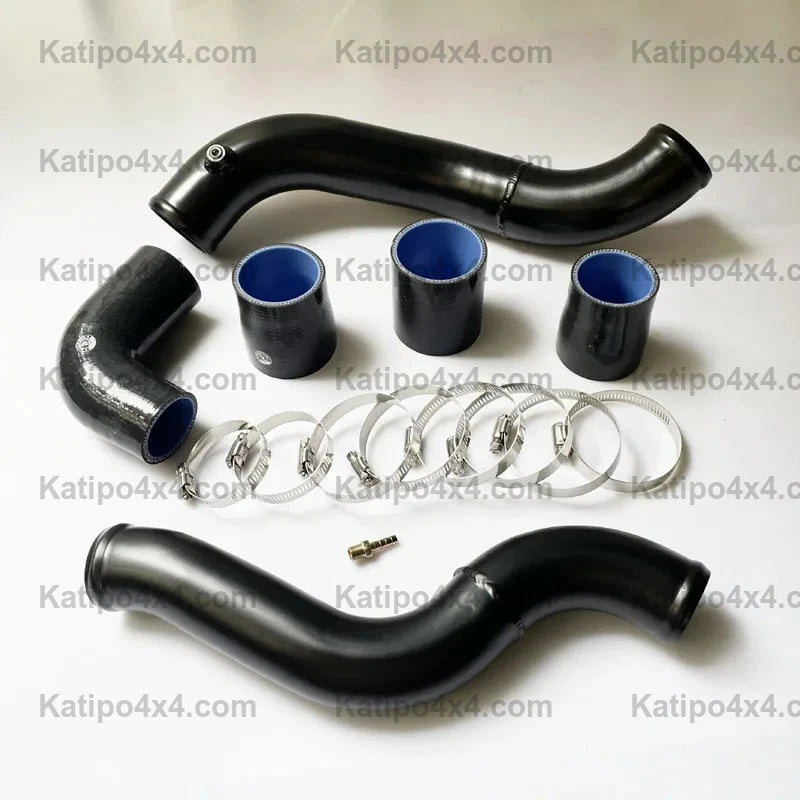 Black Aluminium Turbo Diesel Intercooler Piping Kits for Ranger T6 3.2L Diesel 2012-2022 Charge Pipe ( FORD RANGER & BT50 )