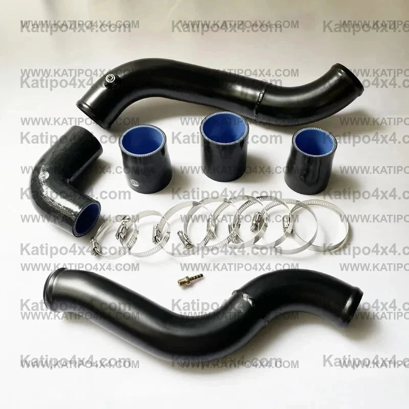 Black Aluminium Turbo Diesel Intercooler Piping Kits for Ranger T6 3.2L Diesel 2012-2022 Charge Pipe ( FORD RANGER & BT50 )