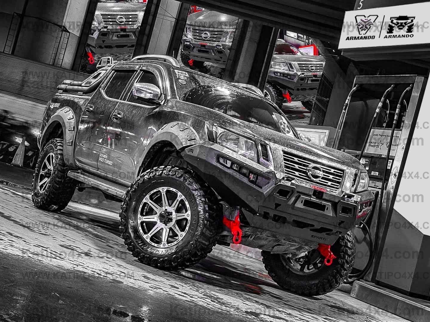 ARMANDO® - Spartan Bull Bar to Suit Nissan Navara NP300 2015-2020 V.1