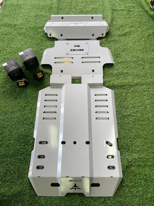 TOYOTA FORTUNER 3pc UNDERBODY PROTECTION PLATES ( 2015-2024+)