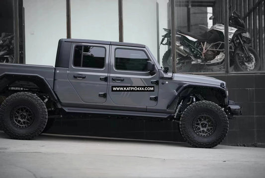 Wide Aluminium Flares - JT JEEP Gladiator ( FREE WORLDWIDE SHIPPING )